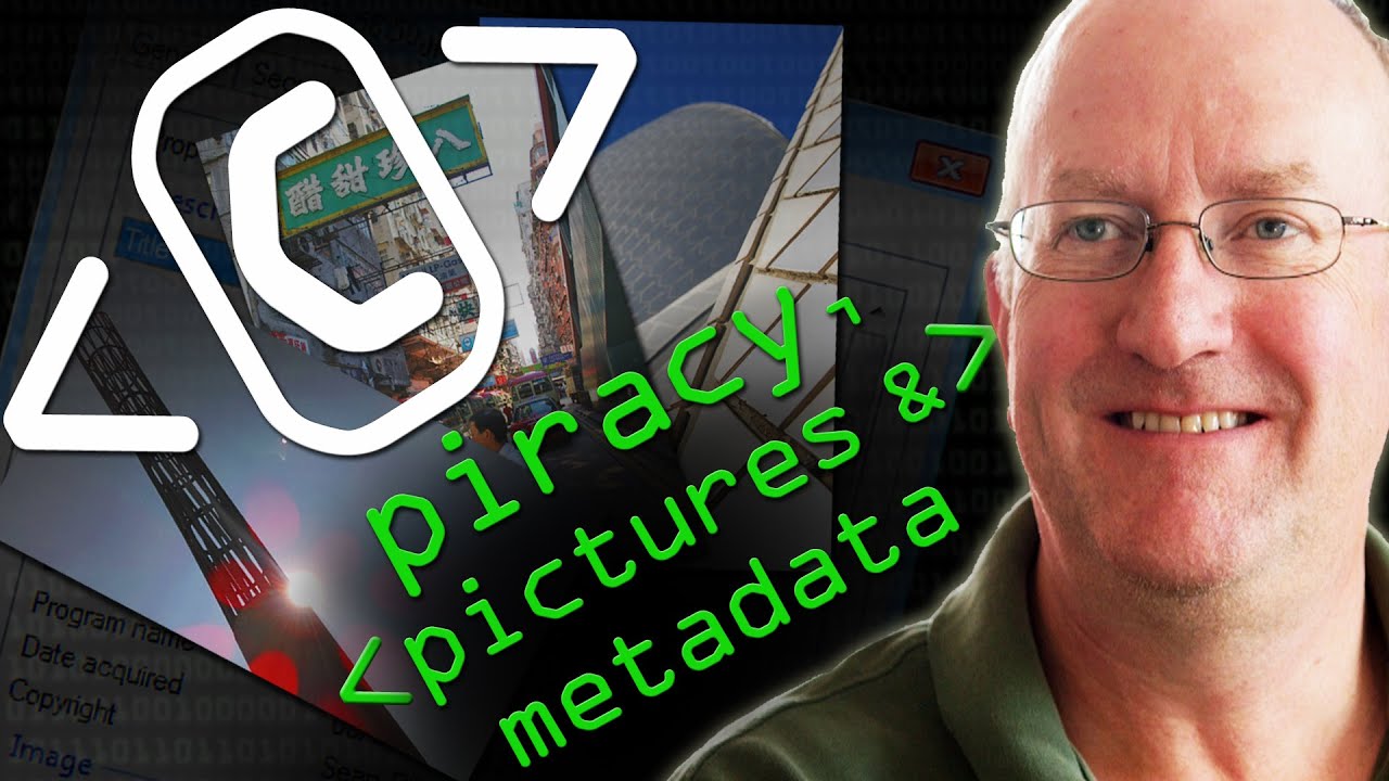 Piracy, Pictures and Metadata - Computerphile - YouTube