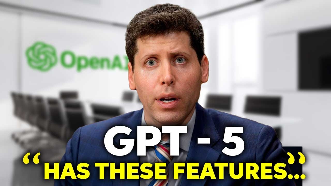 Sam Altman Just REVEALED key details About GPT-5... (GPT-5 Robot, AGI + More) - YouTube
