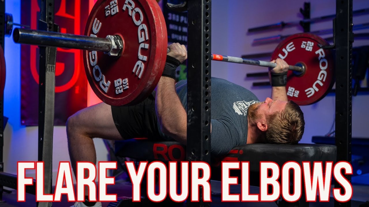 Bench Press Bar Path: Why You SHOULD Flare Your Elbows - YouTube
