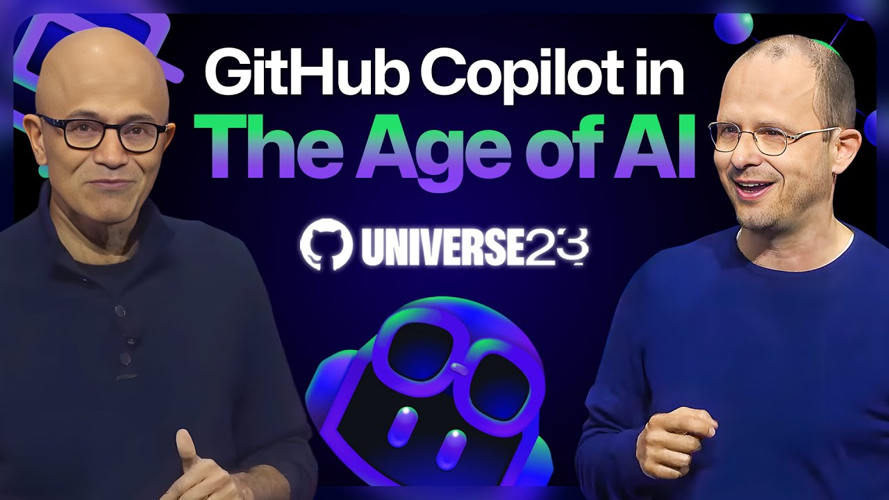GitHub Universe 2023 opening keynote- Copilot in the Age of AI - YouTube