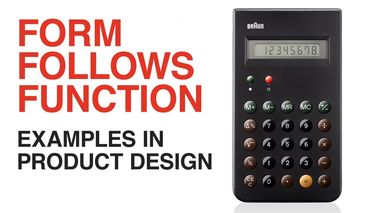 Form Follows Function: Tips to Improve Your Product Designs - YouTube