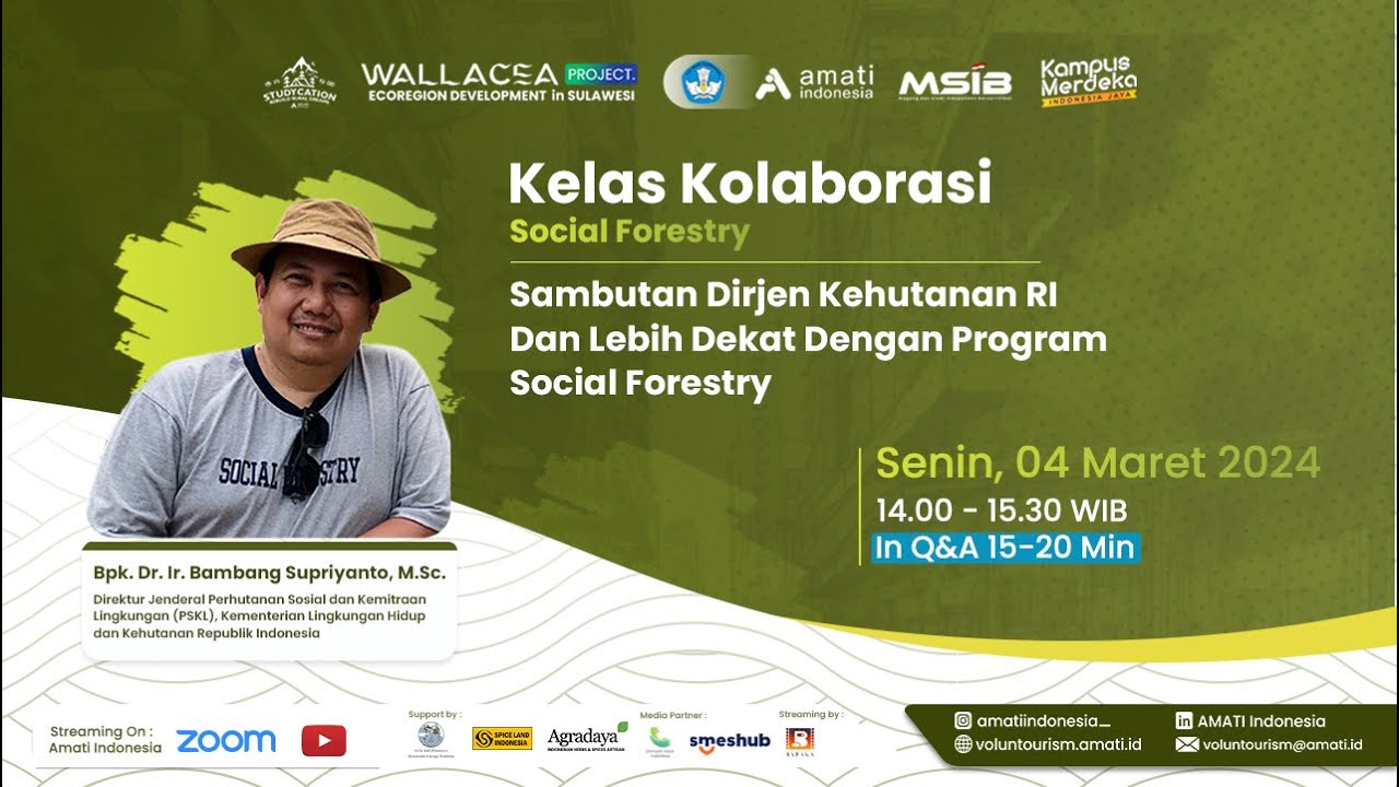 Indonesia's Green Economy and Social Forestry Evolution