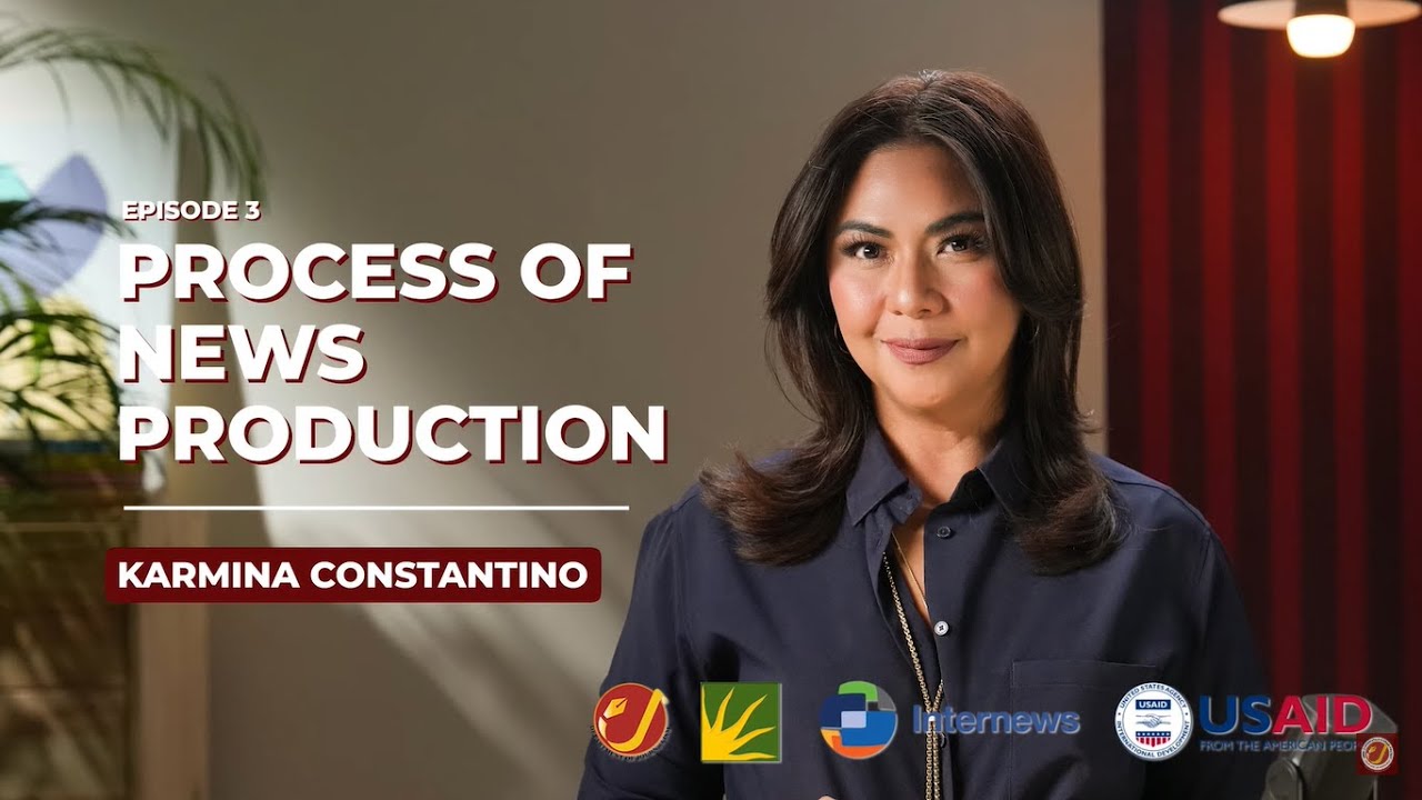 Process of News Production (With KARMINA CONSTANTINO) - YouTube