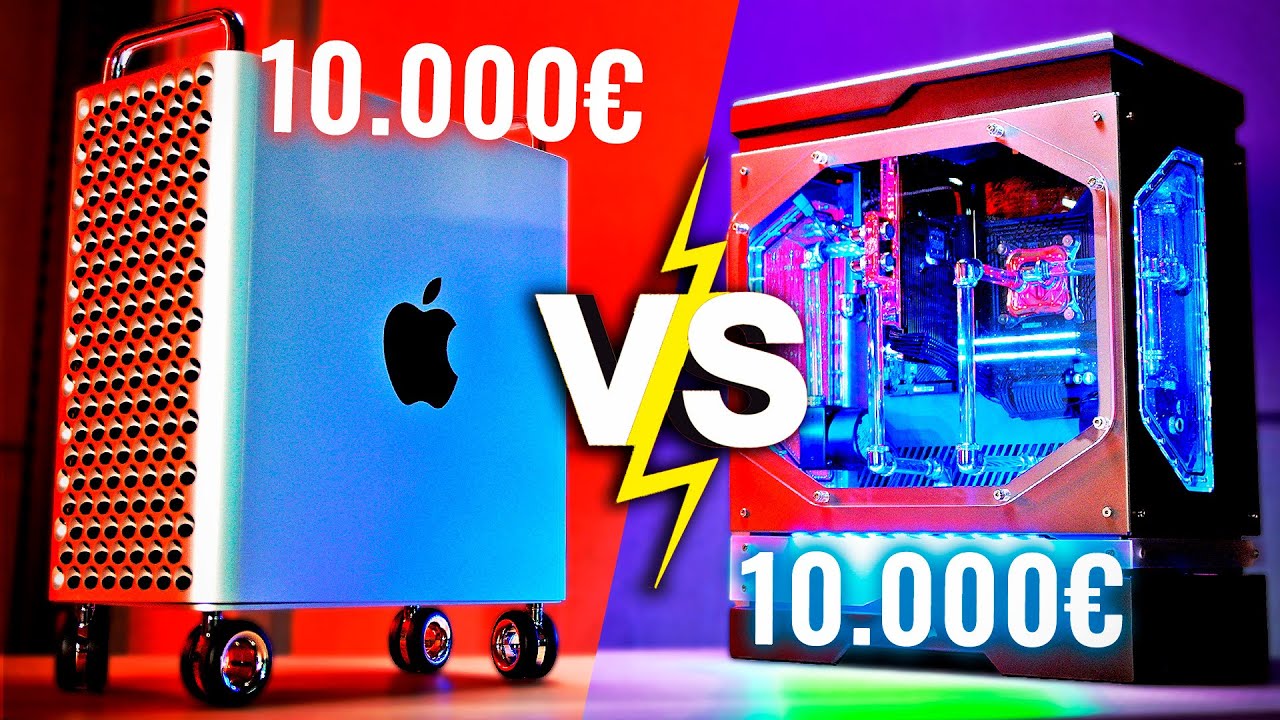 ¡El MEJOR Mac Pro vs el MEJOR PC GAMING! - YouTube