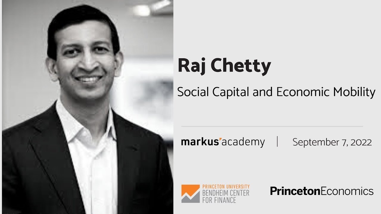 Raj Chetty on Social Capital and Economic Mobility - YouTube