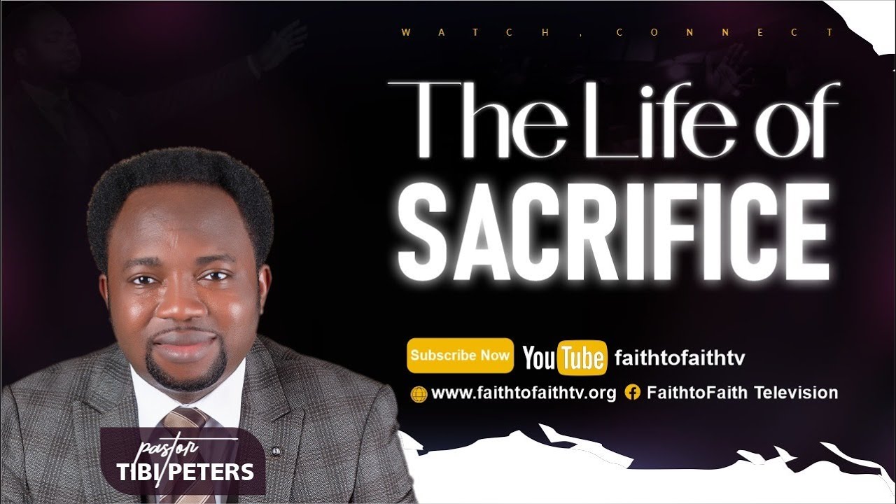 Life of sacrifice - Pastor Tibi Peters - YouTube