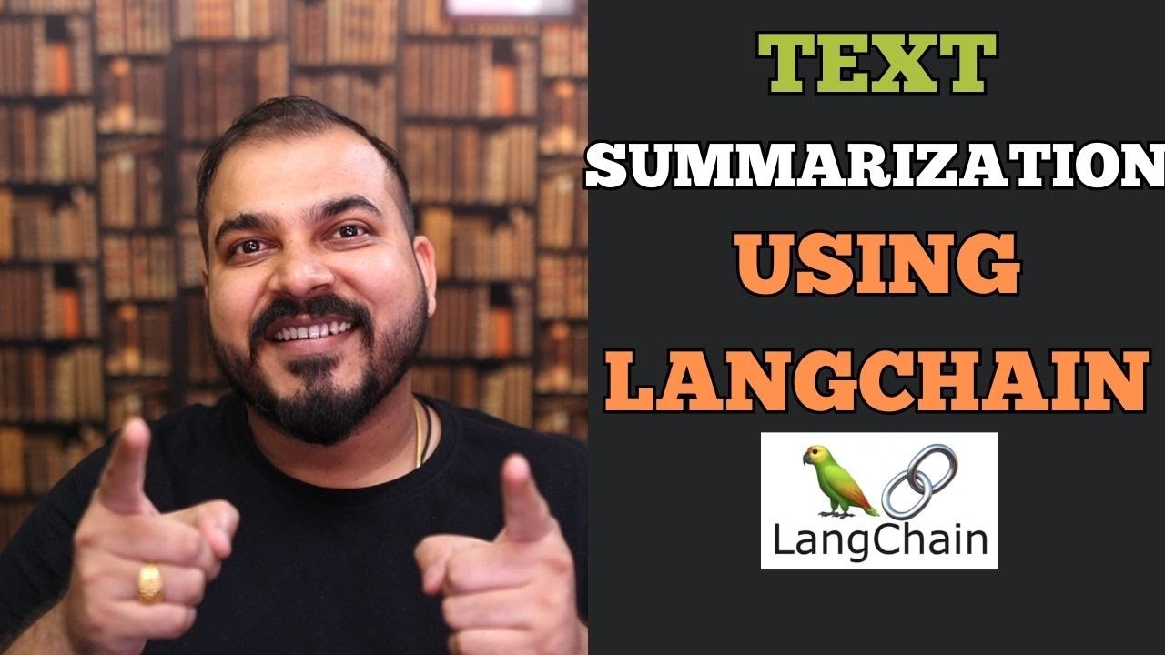 Different Text Summarization Techniques Using Langchain #generativeai - YouTube
