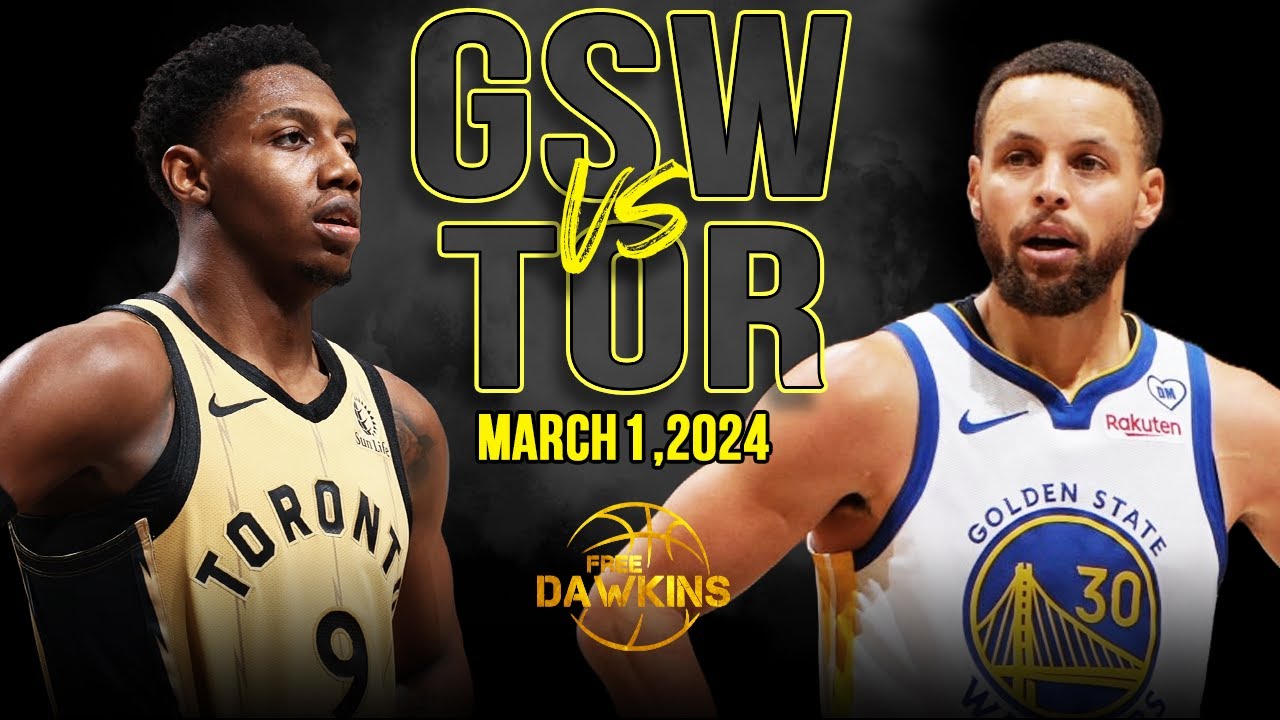 Golden State Warriors vs Toronto Raptors Full Game Highlights | March 1, 2024 | FreeDawkins - YouTube