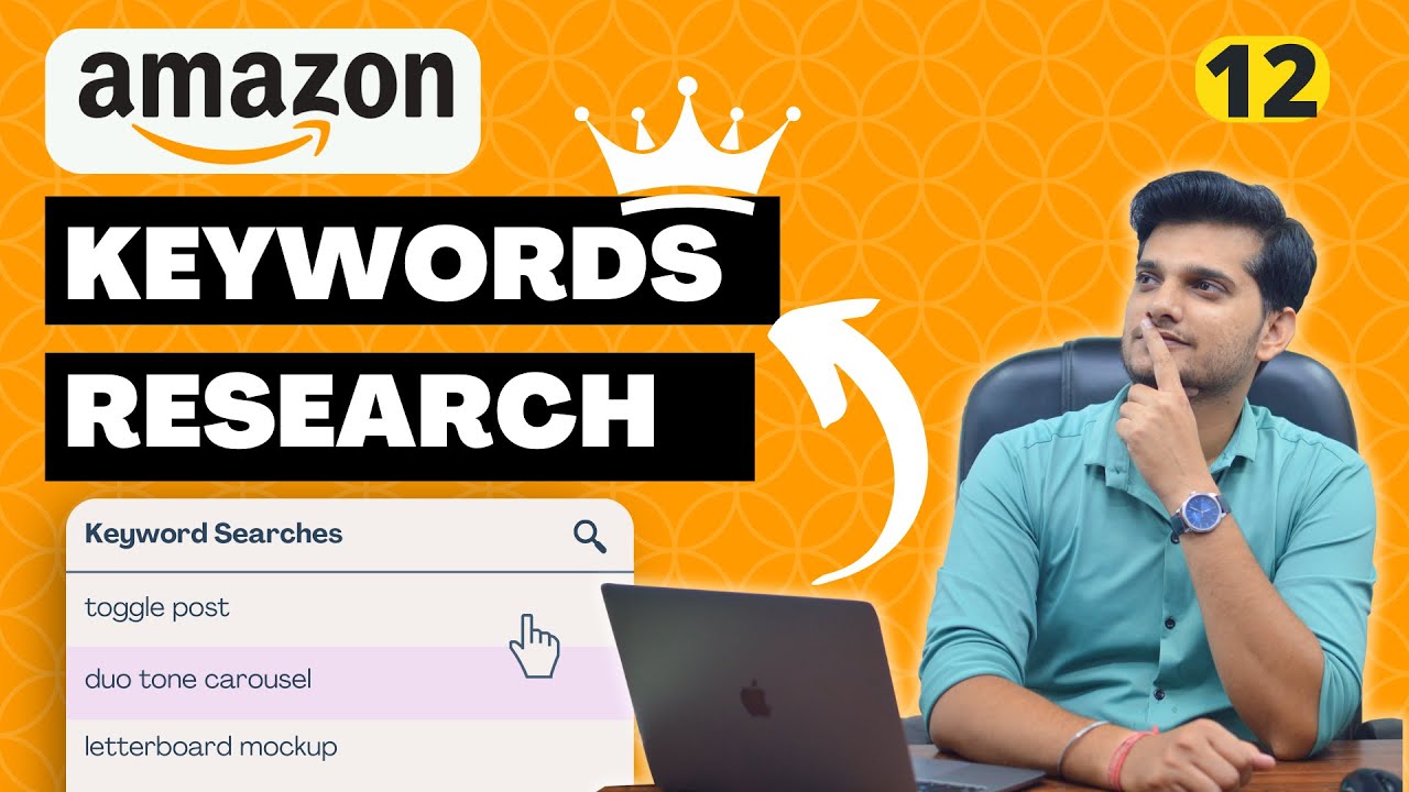 Amazon Keyword Research With Tool 🔥 | Sell on Amazon 📦 - YouTube