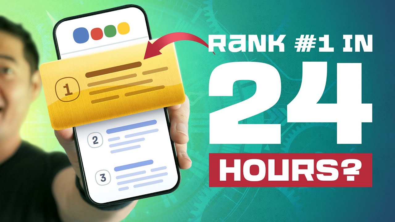 I Tried to Rank #1 on Google in 24 Hours to Prove a Point - YouTube